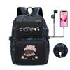 Popular Day Mantra Return Comic Peripheral Printed Backpack Youth School Bag Usb Computer Bag