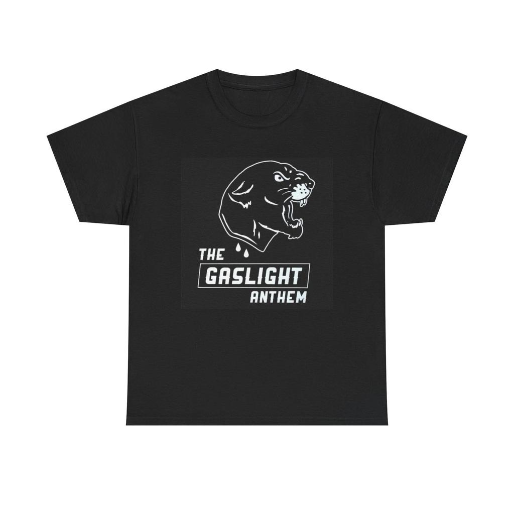The Gaslight Anthem Tshirt Panther Head 90s Rock Unisex Heavy Cotton Tee