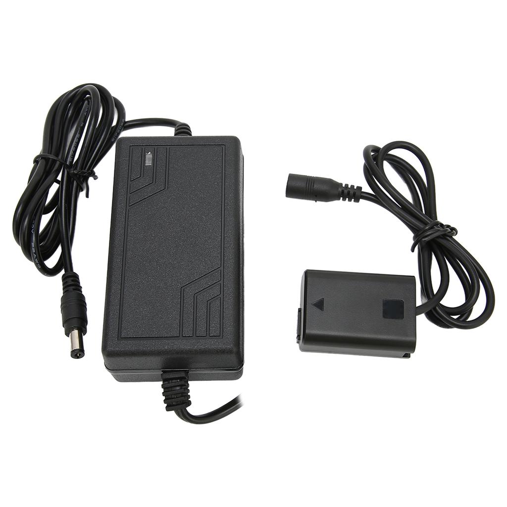 FW50 DC Coupler AC Power Adapter Supply Kit for Sony A7 A7r2 A7m2 A7S2 A6300 A6000 A5000 A5100 100‑240VUS Plug
