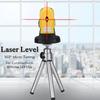 LV-05 Plastic 360-degree Horizontal and Vertical Laser Infrared Laser And Tripod and Adjustable Micro Self-leveling Horizontal Laser