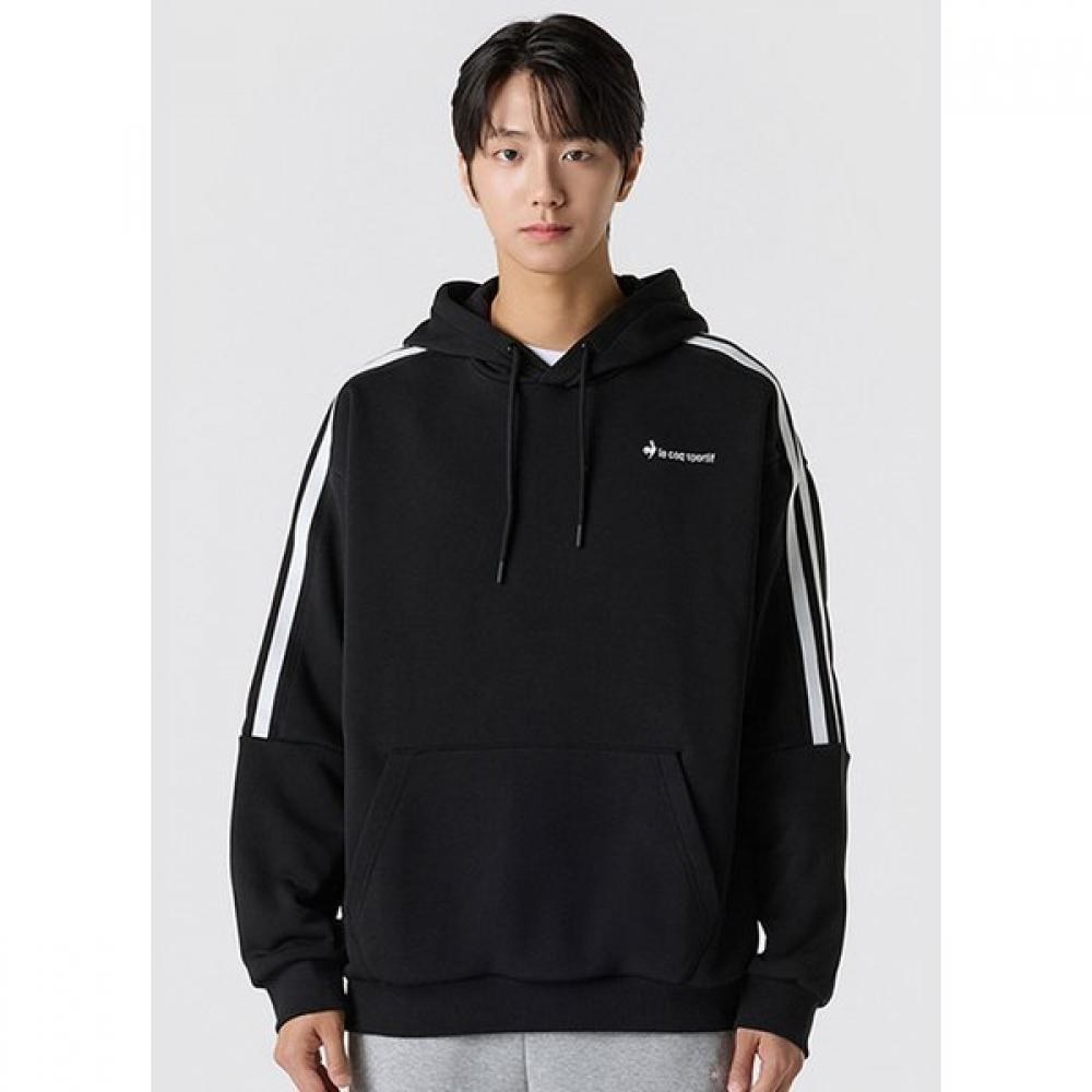 Le Coq Sportif Sunday Hoodie Loose Fit Blk Qq323lhd92 Unisex MGR melange grey110 public 2XL 7770₽