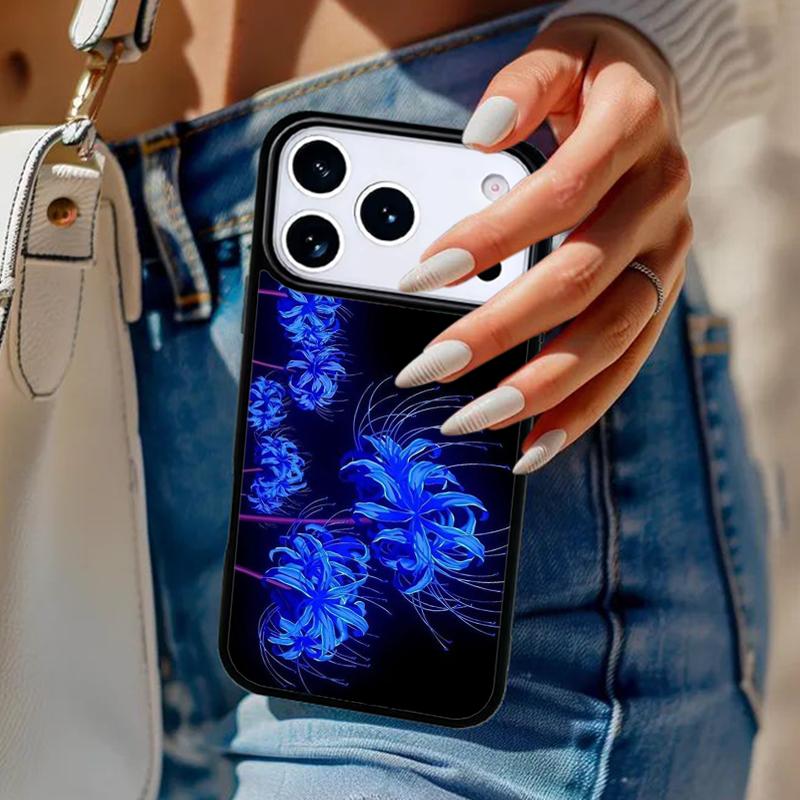 Lycoris radiata flower Phone Case For iPhone 17 Air 14 15 13 12 Max Cover For Apple 16e 11 Pro Max Plus Coque