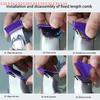 6/8Pcs Professional Hair Trimmer Limit Comb Universal Guards Hairdresser Hair Cutting Guide Barber Accessories For 1/2/3/6/9mm