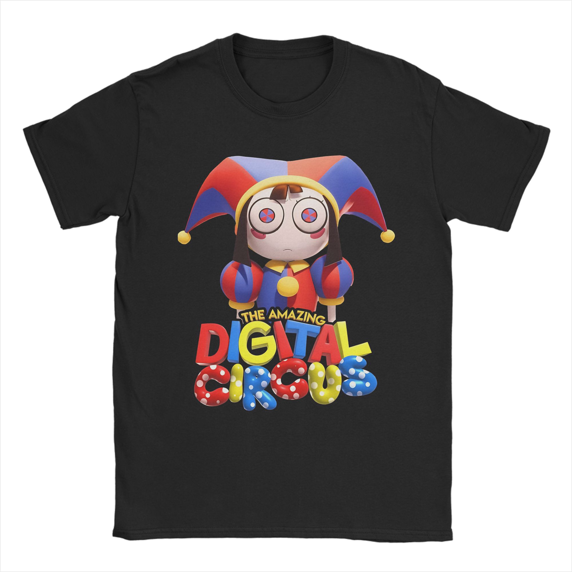 The Amazing Digital Circus Jax Unisex T Shirt Novelty Tees Short Sleeve Round Collar TShirt 100 Cotton Birthday Present Clothes S