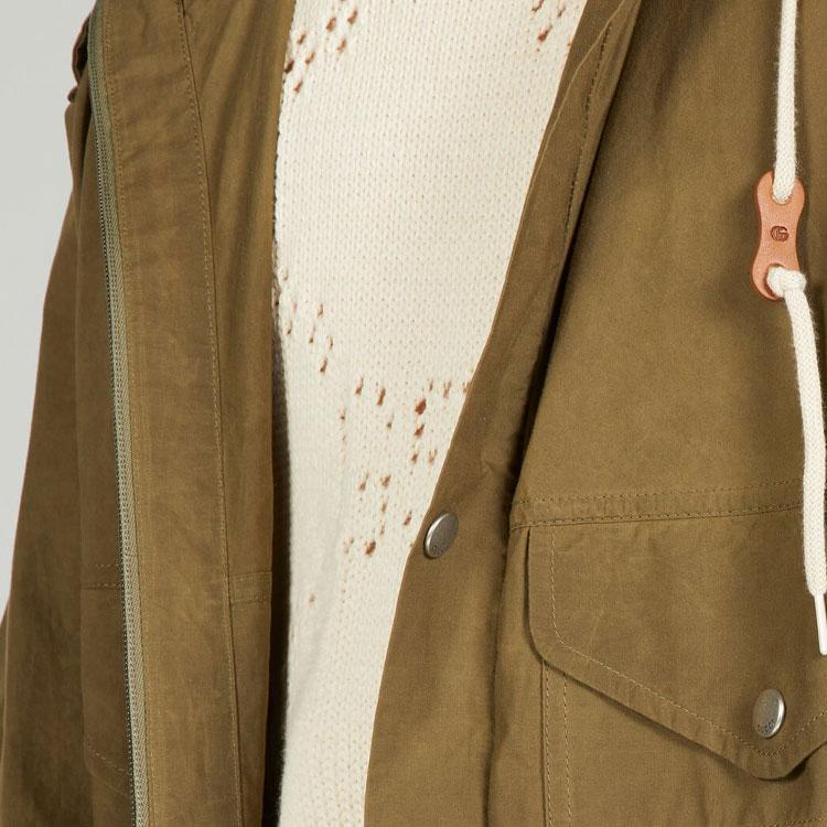 Gucci waxed hooded parka 737912-Z8BGQ-3429