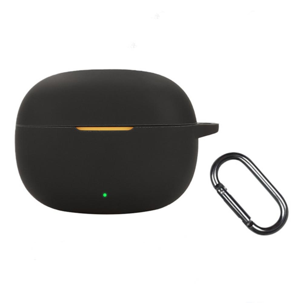 Dla Realme Buds T200 Lite Etui Silikonowe Bezprzewodowe Słuchawki Ochronne Etui z Klamrą Anti-Lost