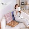 Hip And Lumbar Support Pillow Office Chair Cushion, Breathable Seat Pad, 40x40cm Soft Cushion for Home Stuffed Floor Reading Nook Polyester