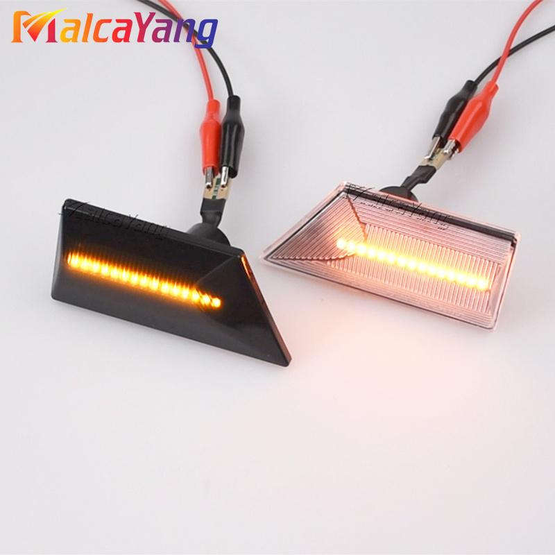 Sequential LED Side Marker Turn Signal Light For Opel Vectra C 2002-2008 For Opel Signum 2003-2008 Dynamic Blinker Indicator