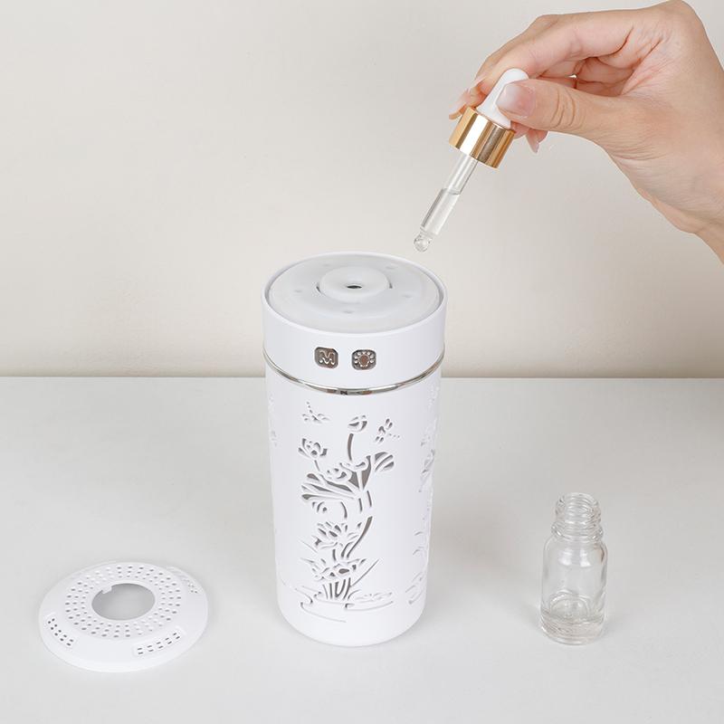 Usb Air Humidifier Mechanical Household 260ml Single Nozzle Cold Aroma Diffuser Color Light Essential Oils Diffuser Car Office