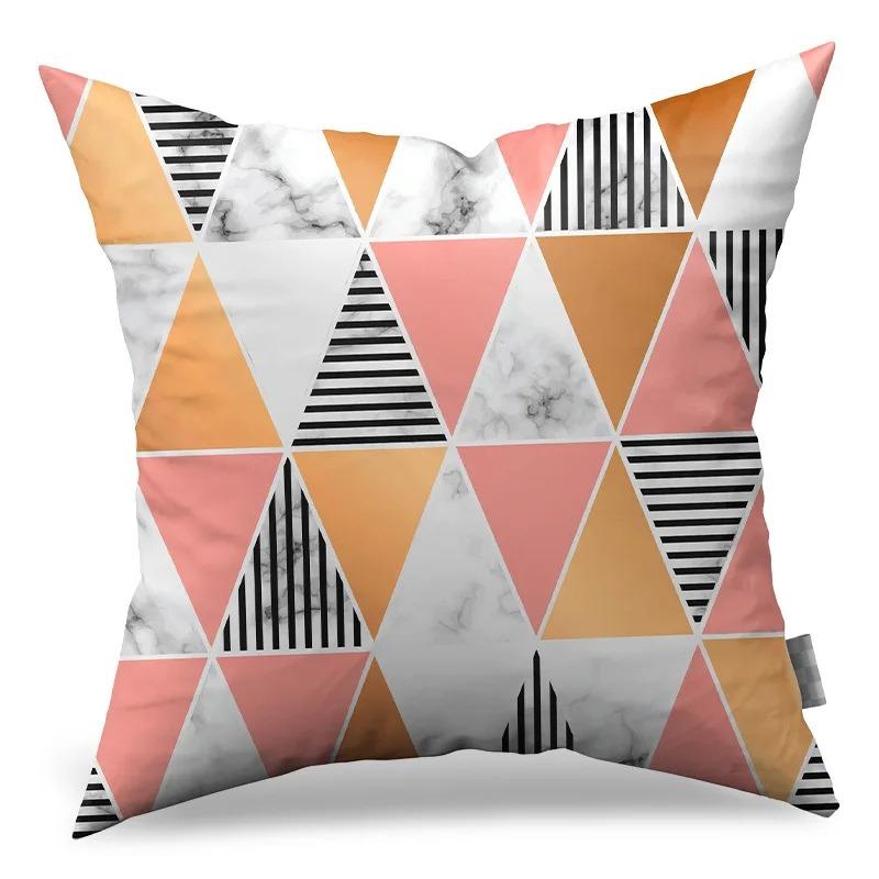 Simple Texture Decorative Pillowcase Office Living Room Car Ornaments Home Pillowcase