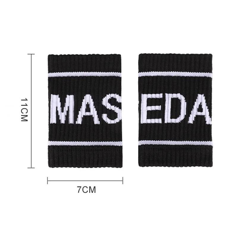 Durable And Safe 1 Pair Elastic Sport Wristband Basketball Volleyball Wrist Guard Golf Tennis Sweatband Wrist Band Fashion Colorful Wrist Support