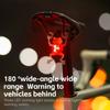 Multiple Modes Bicycle Rear Taillight IPX6 Waterproof Night Riding Warning Lamp  Mountain Bike