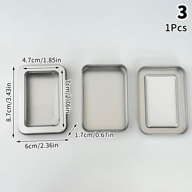 

Серебристая Жестяная Коробка Откидная Крышка Портативная Мини Коробка для Хранения Фотокарточек Пылезащитный Органайзер для Фотокарточек K-pop Идолов Альбом Чехол Контейнер