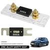 2Pcs ANL Fuse Holder 32V DC ANL Fuse Block with Insulating Cover ANL Fuse Holder 1/0 /2/4 AWG Auto Fuse Block