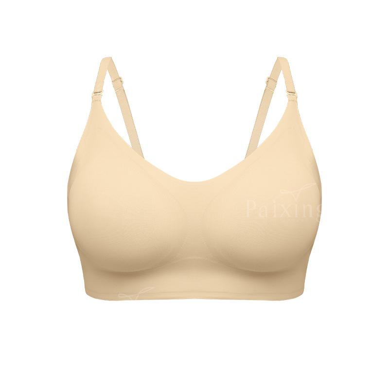 Women U Shape Backless Wireless Push Up Seamless Comfortable Bra