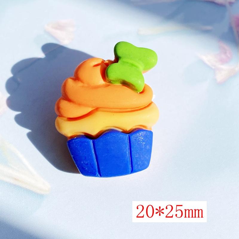 

5/10Pcs Kawaii Cute Resin Mixed Cake Flat Back Cabochons Scrapbooking DIY Jewelry Craft Decoration Accessories F7 5pcs