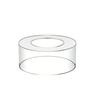 1PC Circular Cake Stand Stackable Acrylic Cake Rack DIY Cake Plastic Display Box Refillable Board Base 15/20/25cmx10cm