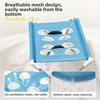 Mesh Cat Grooming Hammock Multi Hole Dog Grooming Bed Dog Nail Trimming Holder  Pet Care