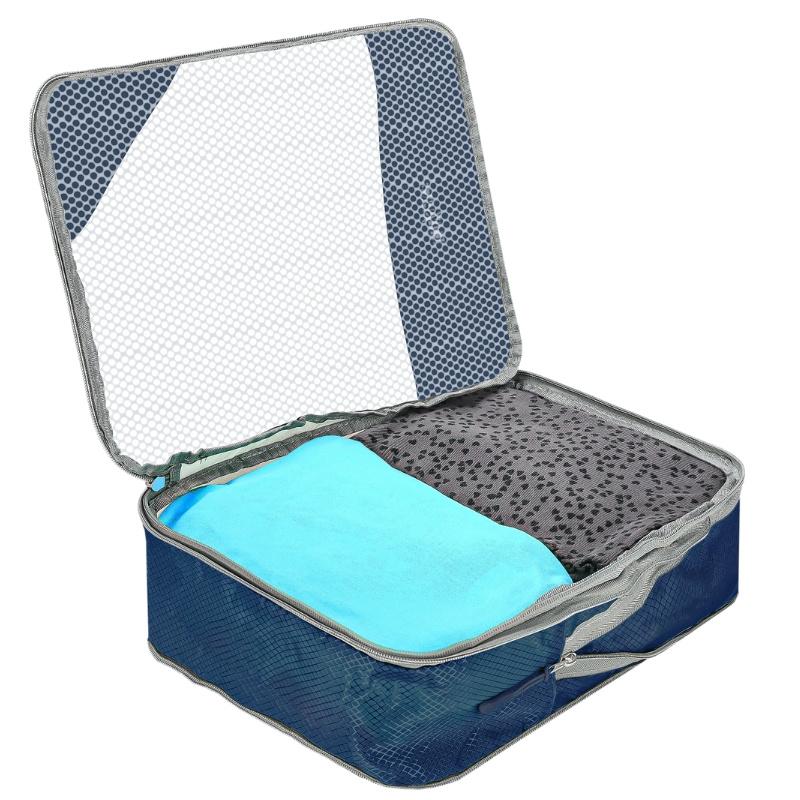 Compression Travel Organizer For Suitcase, Clothing Set Of
