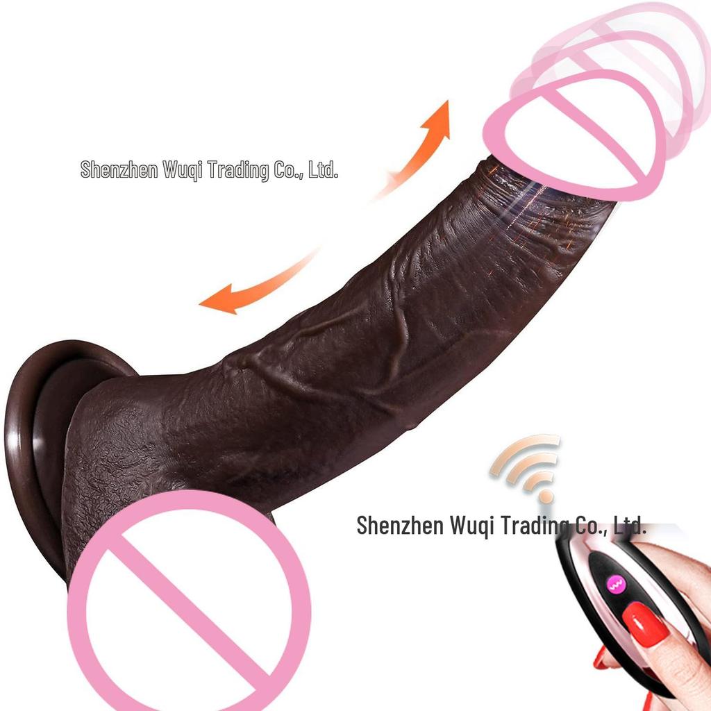 Silicone Vibrating Dildo for Women - Russian Design