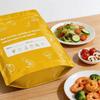 10 Pcs Aluminum Foil Storage Bags Freezer Sealed Organizers Food Packaging Reusable Pantry Odor-Proof Bag Kitchen Essential