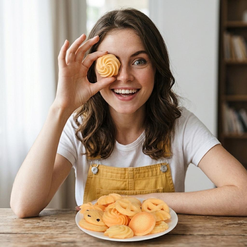 18Pcs Simulation Biscuit Fake Cookie Artificial Realistic Dessert Display Prop Food Decoration Shop Photo Props