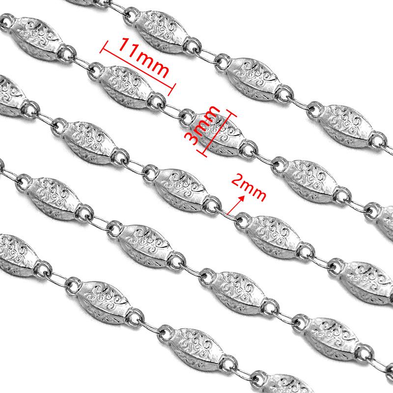 18K Gold Plated Stainless Steel Heart, Butterfly, Four-Leaf Clover, Shell Chain Bracelet/Necklace, 50cm.