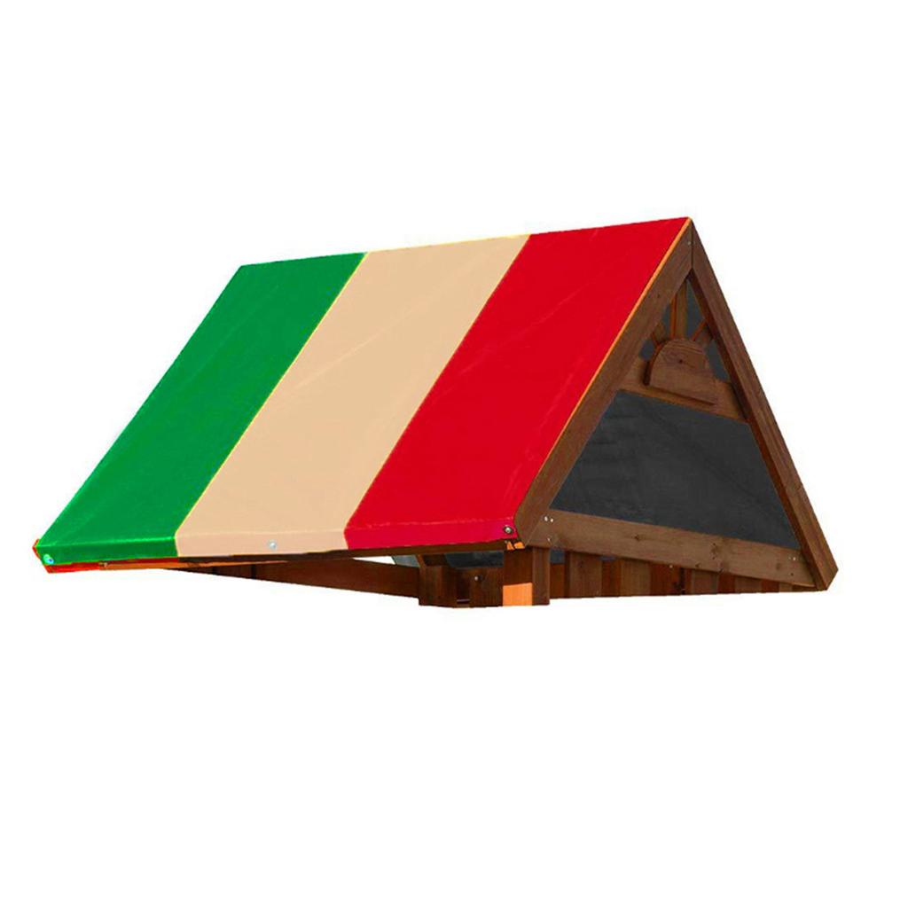 Sun Resistant Replacement Canopy Cover Suitable For Outdoor Playgrounds Backyard Swing Sets Windproof Dustproof Shelter