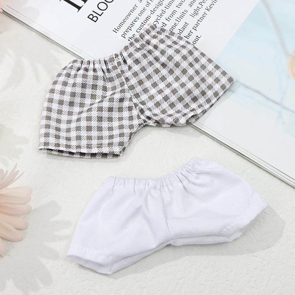 Accessories Change Dressing Game Toy Stripes Lattice 20CM Doll Pants Idol Dolls Clothes Denim Jeans