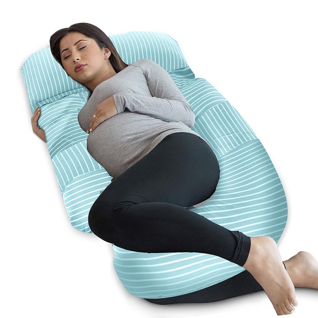 G Shape Design Pregnancy Pillow for Pregnant Lady Cotton Pillow Gift for Mother Baby Feeding for Mother Cushion