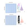 Silicone Bookmark Molds Resin Mold Star Sign Shaped DIY Craft Silicone Moulds Epoxy Resin Mold for Hand-Making Bookmark