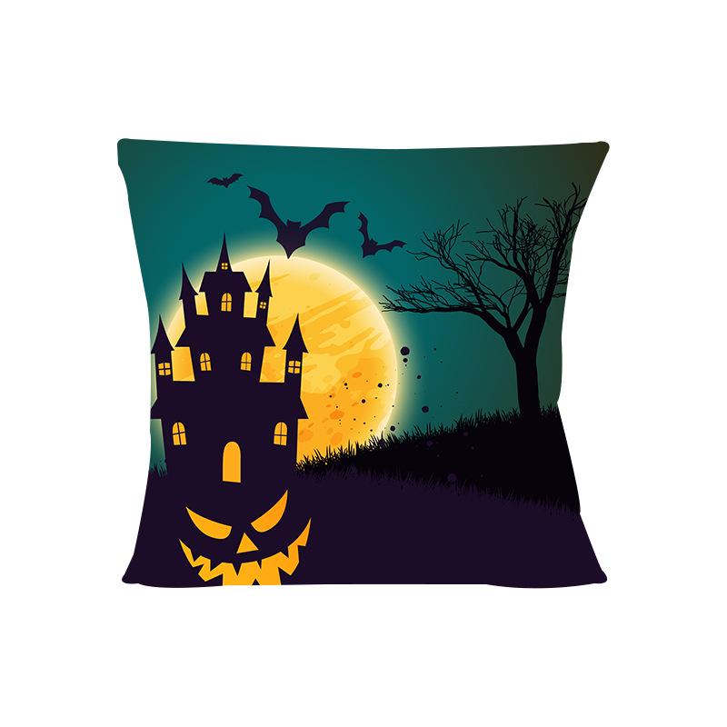 Copricuscino da divano zucca di Halloween nordico