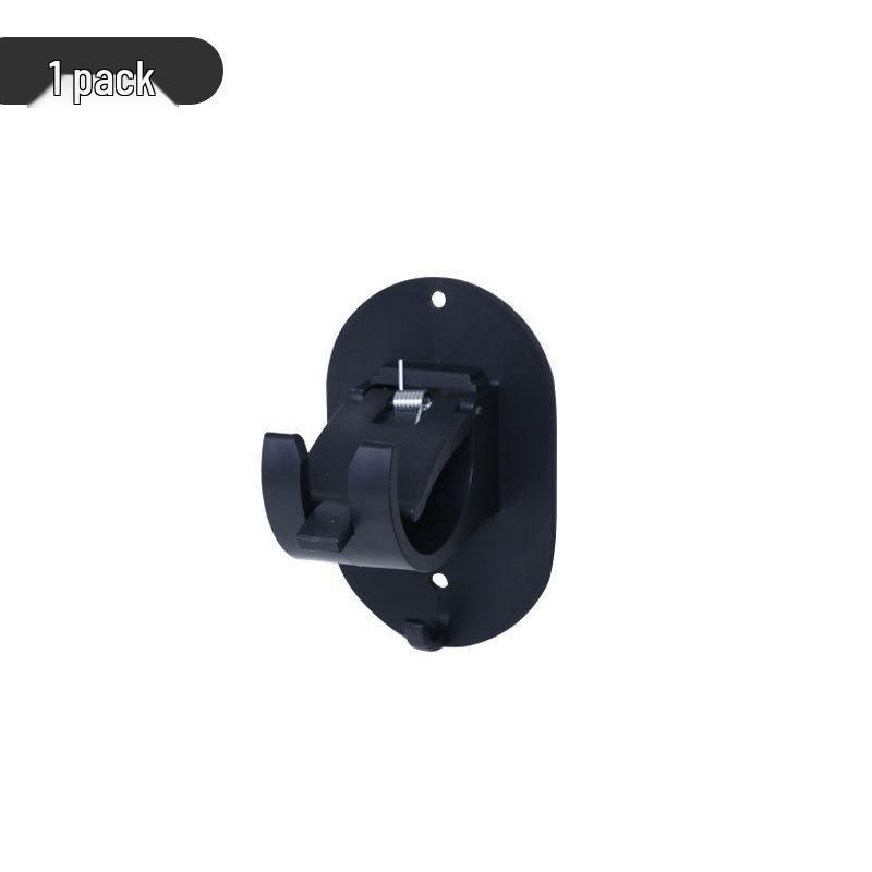 Punch-Free Telescopic Curtain Rod Hook – Adhesive Wall Bracket for Hanging Curtains
