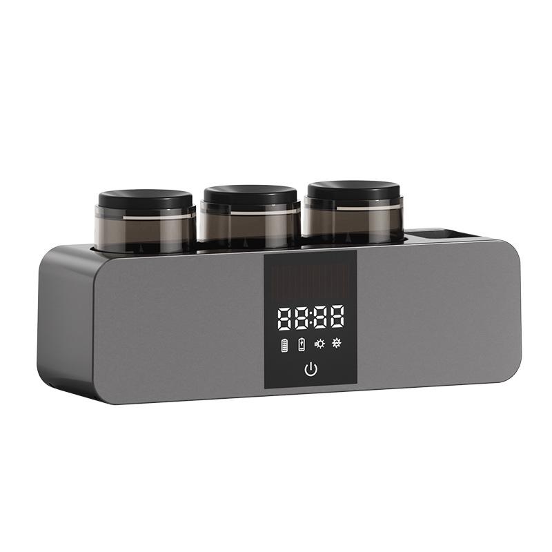 Wall-Mounted Smart Toothbrush Sterilizer with UV Air-Drying and Holder