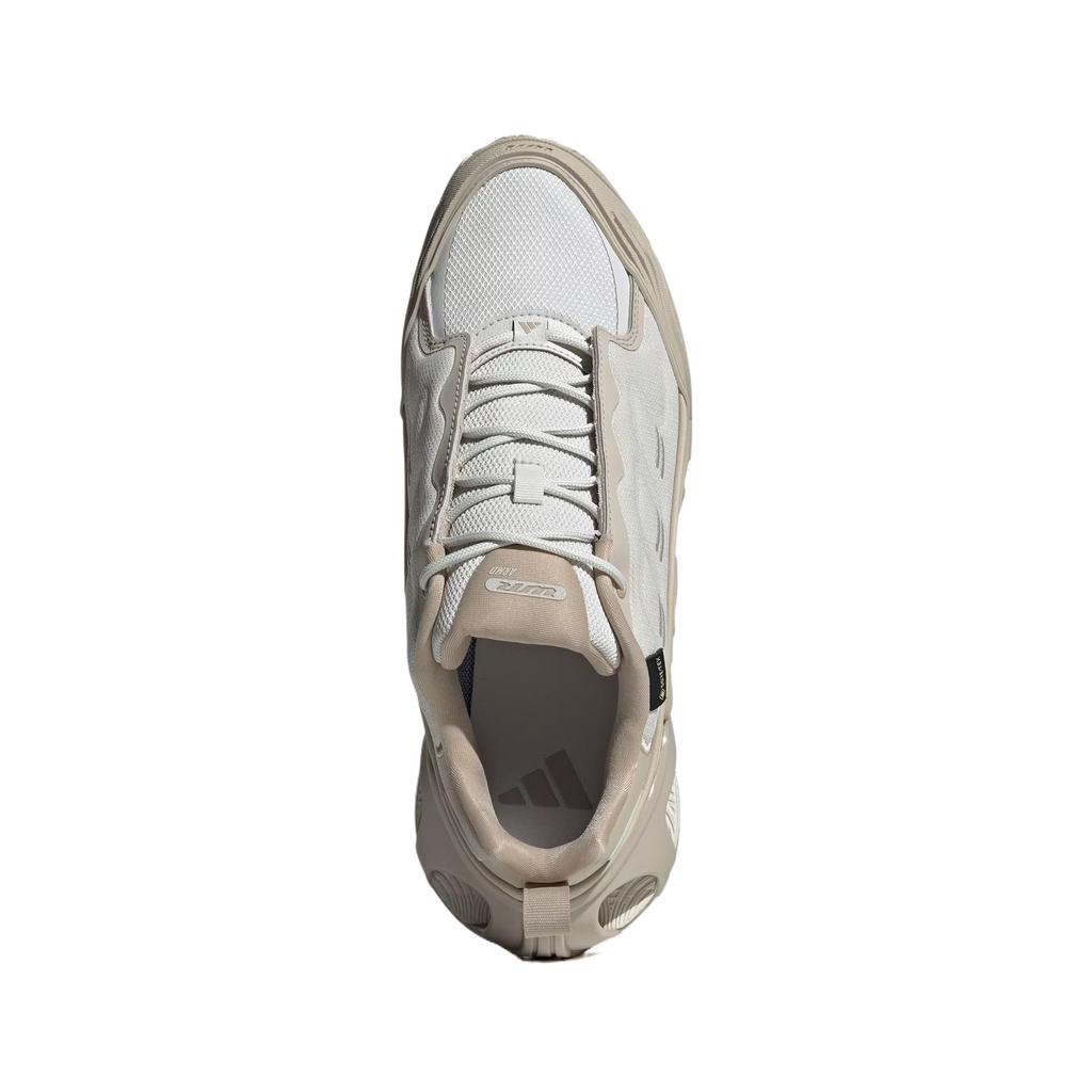 Adidas Wonder Runner ARMD Comfortable Fabric Synthetic Leather Shock Absorbing Non-Slip Low-Top Running Shoes Unisex Running Shoes Brown Gray JS3810