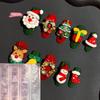 3D Baroque Angel Butterfly Christmas Tree Snowman Nail Art Mold Silicone Carving DIY Manicure Template for Nail Decorations