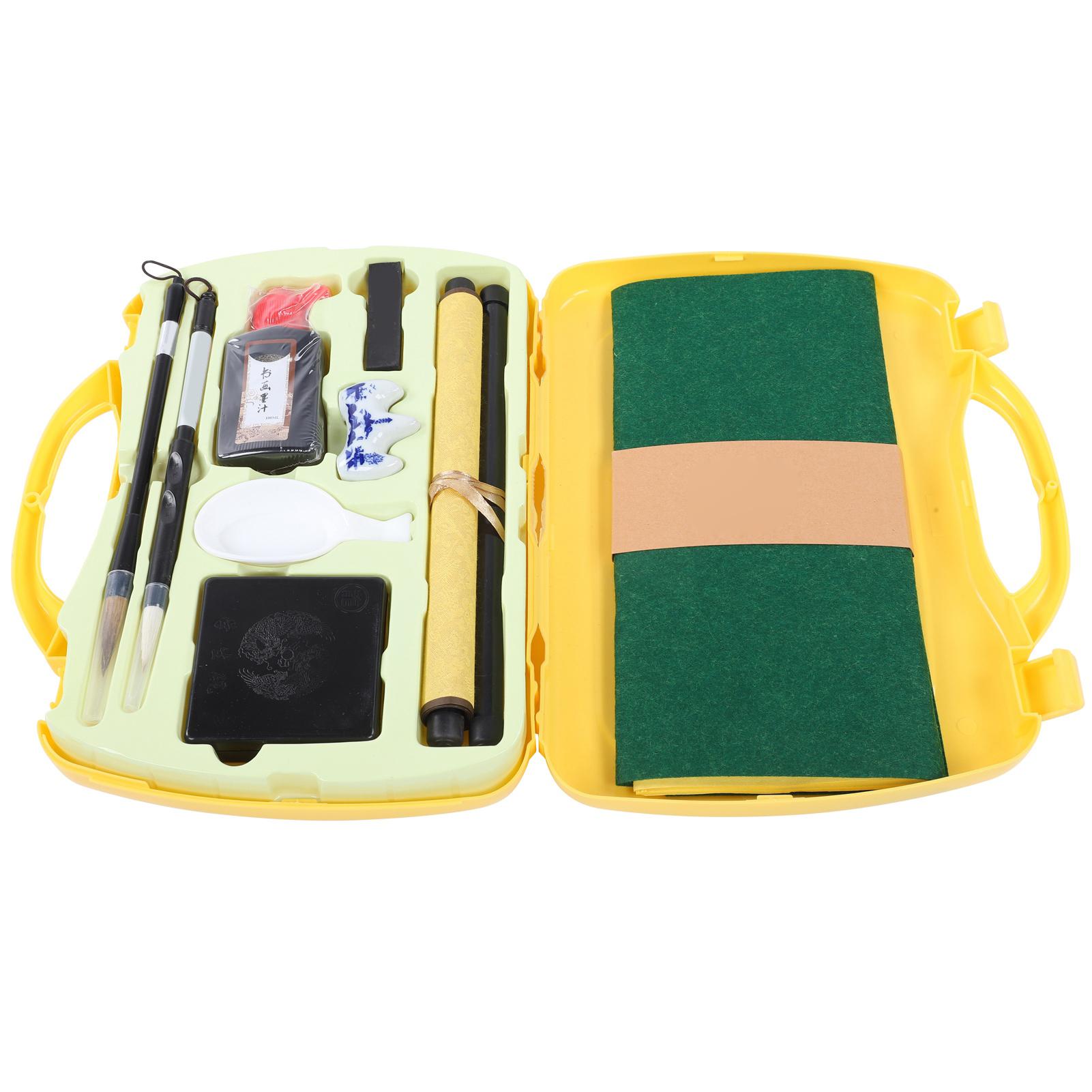 

Calligraphy Practice Set Water Writing Painting Supplies Chinese 4 Treasures of the Study