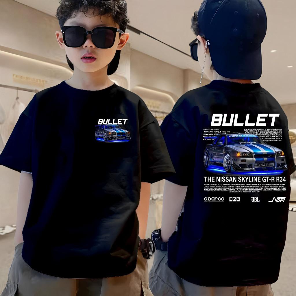 Детская футболка унисекс с круглым вырезом 150