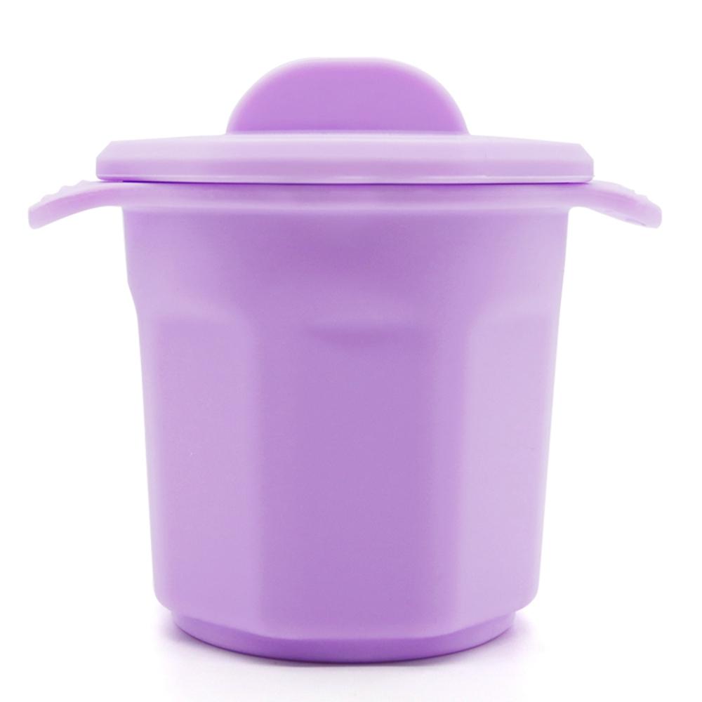 

Silicone Grease Container with Strainer Lid Bacon Fat Storage Oil Bottle Lard Keeper (BPA Free, No FDA) B
