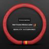 2026 Hot Car Steering Wheel Cover for Qaz1 ABT A1 A2 A3 A4 A5 A6 A7 A8 Q2 Q3 Q4 Q5 Q7 Q8 TT RS3 RS4 RS5 RS6 RS7 S3 S4 S5 S6 S7 S8 S Line