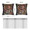 Team Monkey Baby Punch Pillow Case Soft Pillow Cover For Living Room Sofa Kawaii Pillowcases