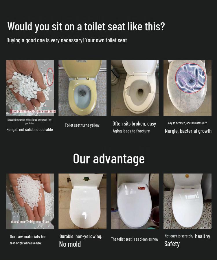 Universal Thickened Toilet Seat Cover