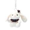 Plush Bunny Doll Keychain For Girls Gift Cute Bag Pendant Decor