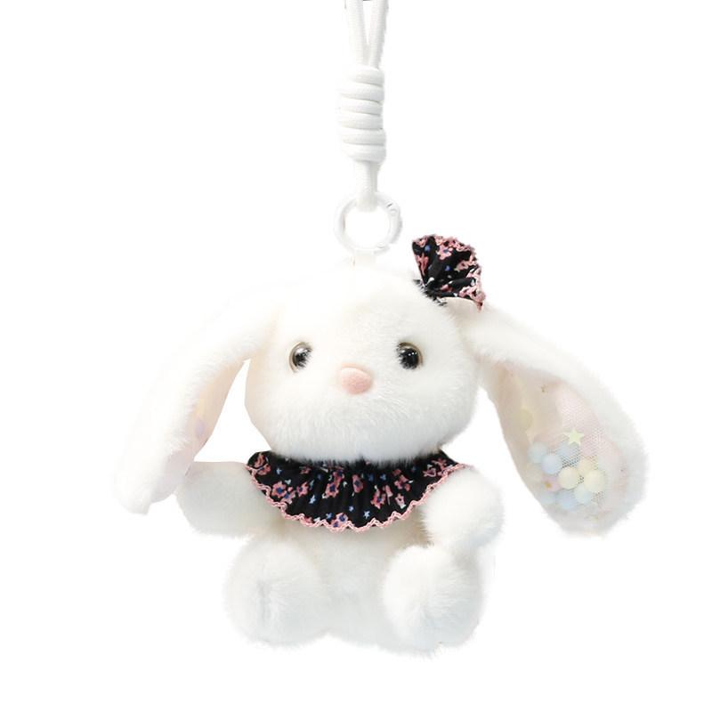 Plush Bunny Doll Keychain For Girls Gift Cute Bag Pendant Decor