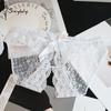 Women's Bow Lace Hollow Panties Low Waist Sexy Temptation Open Crotch Free To Take Off Briefs
