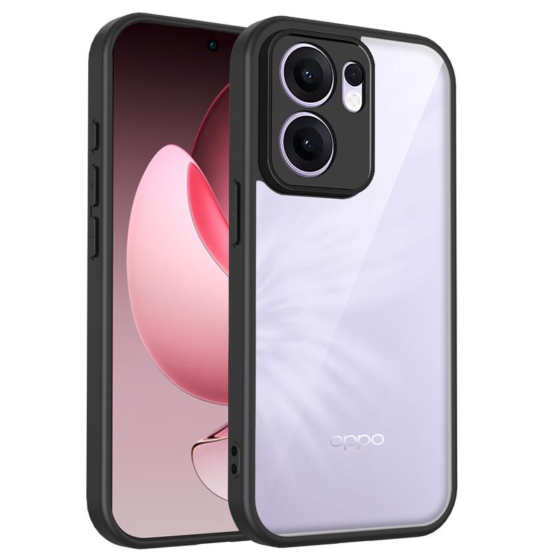 OPPO A5X 4G CPH2725 Case Shockproof Silicone Bumper Clear Back Hard Cover Matte Phone Case for OPPO A5X OppoA5X 4G CPH2725
