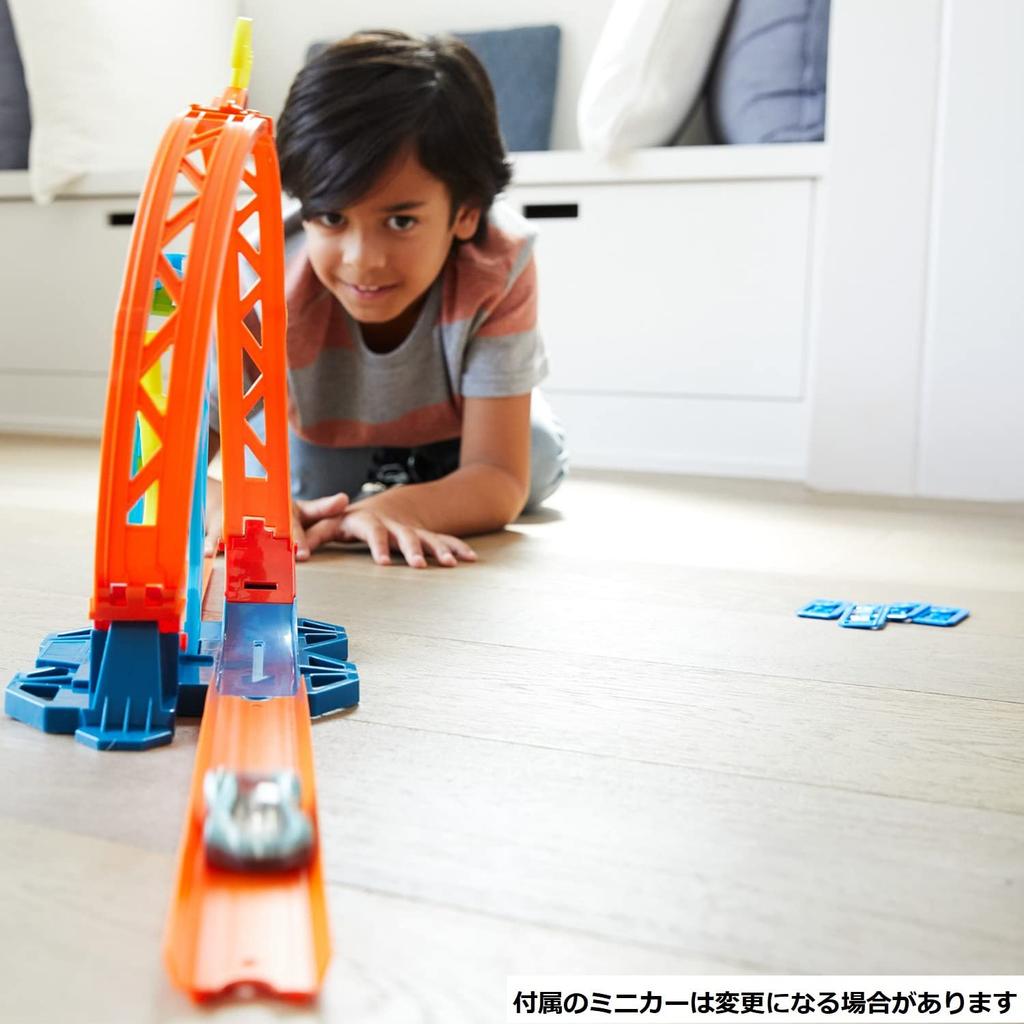 Hot Wheels Track Builder Loop Kicker Pack (Includes 1 Miniature Car) GLC90
