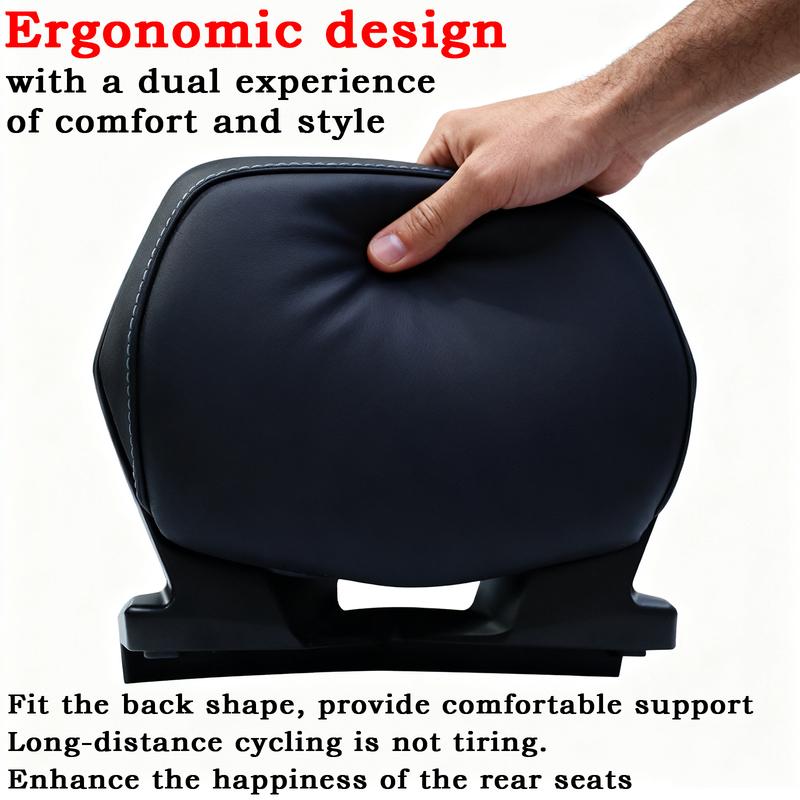 Motorcycle Rear Backrest For YAMAHA TRACER 9GT Motorcycle Rear Back Cushion Rear Passenger Backrest Cargo Fixing Bracket 2020-25