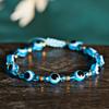 Blaue Augen Perlen Verstellbare Armbänder Türkische Glücksbringer Armbänder für Damen Herren zum Schutz und