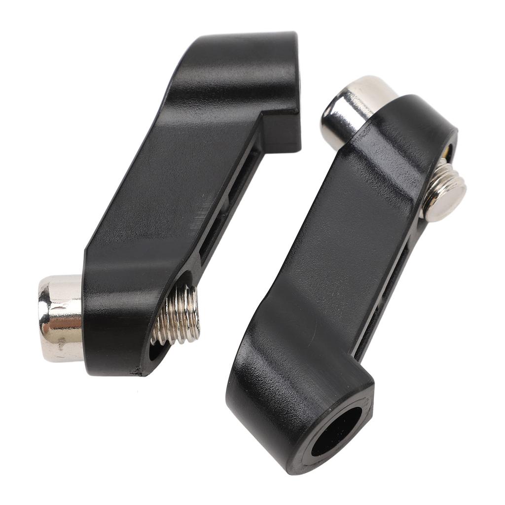 Motorcycle Mirror Extender M10 X 1.5mm Right Hand Thread Plastic Rearview Mirror Mount Riser for